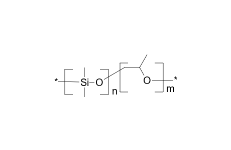 Poly(dimethylsiloxane)-b-poly(oxypropylene)