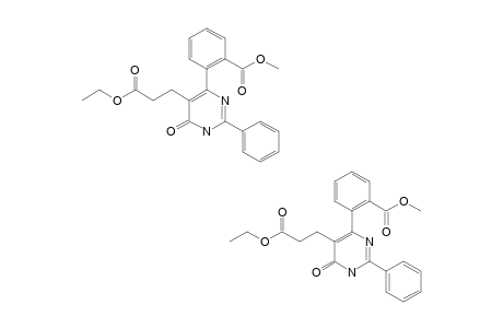 METHYL-2-[5-(3-ETHOXY-3-OXOPROPYL)-6-OXO-2-PHENYL-1,6-DIHYDRO-4-PYRIMIDINYL]-BENZOATE