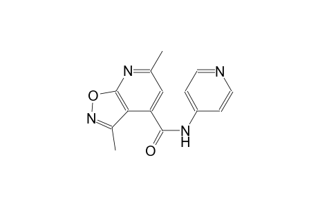 isoxazolo[5,4-b]pyridine-4-carboxamide, 3,6-dimethyl-N-(4-pyridinyl)-
