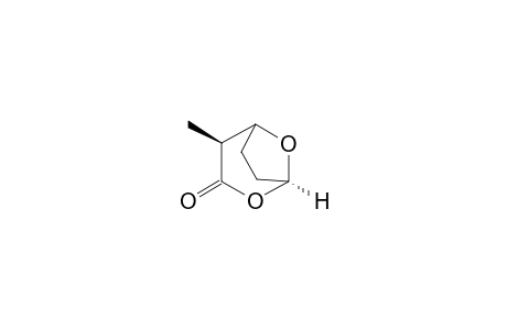 2,8-Dioxabicyclo[3.2.1]octan-3-one, 4-methyl-, (1S-exo)-
