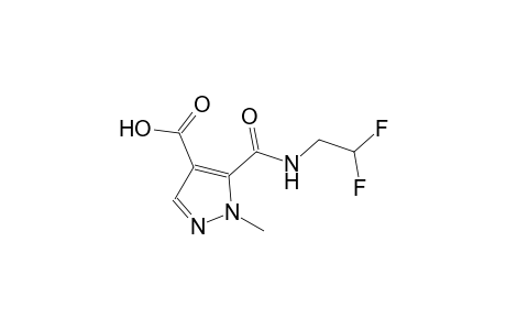 1H-pyrazole-4-carboxylic acid, 5-[[(2,2-difluoroethyl)amino]carbonyl]-1-methyl-