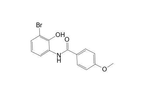 N-(3-Bromo-2-hydroxyphenyl)-4-methoxybenzamide
