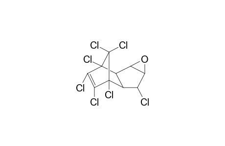2,5-Methano-2H-indeno[1,2-b]oxirene, 2,3,4,5,6,7,7-heptachloro-1a,1b,5,5a,6,6a-hexahydro-, (1a.alpha.,1b.beta.,2.alpha.,5.alpha.,5a.beta.,6.beta.,6a.alpha.)-
