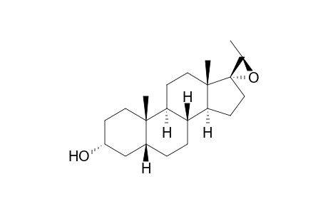 17, 20β-epoxy-5β-pregnan-3 α-ol