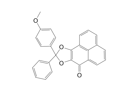 7H-Phenaleno[1,2-d][1,3]dioxol-7-one, 9-(4-methoxyphenyl)-9-phenyl-