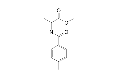 L-Alanine, N-(p-toluoyl)-, methyl ester