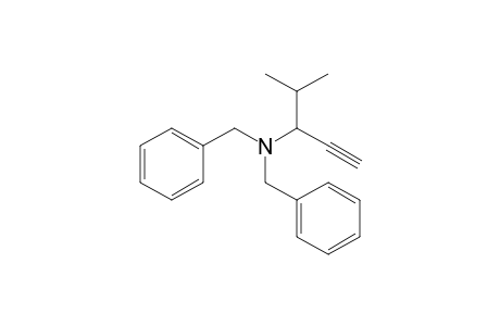 N,N-Dibenzyl-4-methylpent-1-yn-3-amine