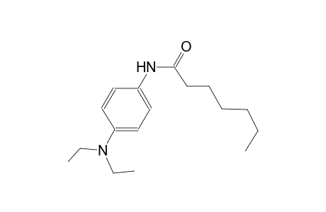 N-[4-(diethylamino)phenyl]heptanamide