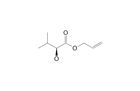(2S)-2-hydroxy-3-methyl-butyric acid allyl ester