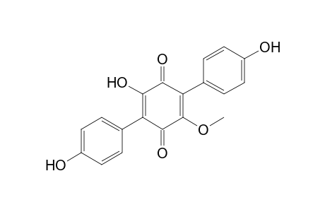 2,5-bis(4-hydroxyphenyl)-3-methoxy-6-oxidanyl-cyclohexa-2,5-diene-1,4-dione