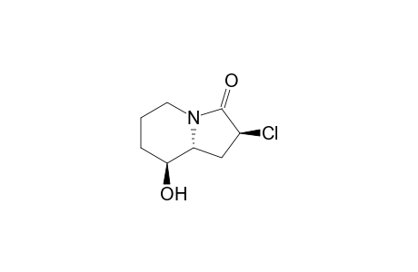 (3R,5R,6S)-8-Chloro-5-hydroxy-1-azabicyclo[4.3.0]nonan-9-one