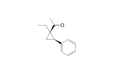 cis-r-1-Acetyl-1-ethyl-c-2-phenylcyclopropane