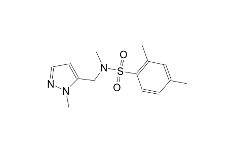 benzenesulfonamide, N,2,4-trimethyl-N-[(1-methyl-1H-pyrazol-5-yl)methyl]-