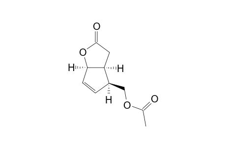 [(3aS,4S,6aR)-2-oxidanylidene-3,3a,4,6a-tetrahydrocyclopenta[b]furan-4-yl]methyl ethanoate
