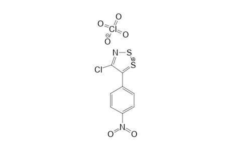 4-CHLORO-5-(4-NITROPHENYL)-1,2,3-DITHIAZOLIUM-PERCHLORATE
