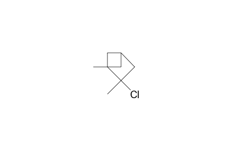 1,2-Dimethyl-2-chloro-bicyclo(2.1.1)hexane