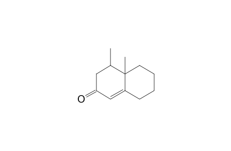4,10-Dimethyl-.delta.(1(9))-2-octalone