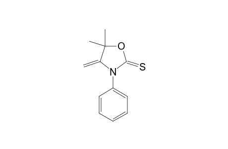 2-THIOXO-3-PHENYL-5,5-DIMETHYL-1,3-OXAZOLIDINE
