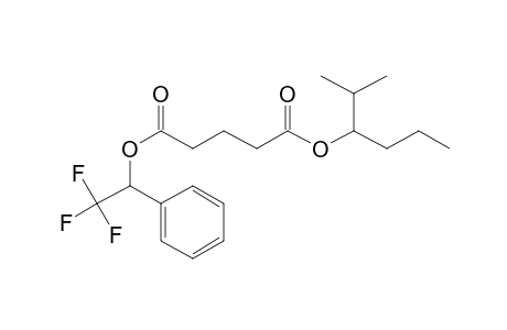 Glutaric acid, 2-methylhex-3-yl 1-phenyl-2,2,2-trifluoroethyl ester