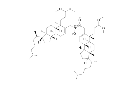 Diazene, bis(3,3-dimethoxy-3,4-secocholest-5-en-4-yl)-, 1,2-dioxide