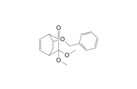 7-(Benzyloxy)-3,3-dimethoxybicyclo[2.2.2]oct-5-en-2-one