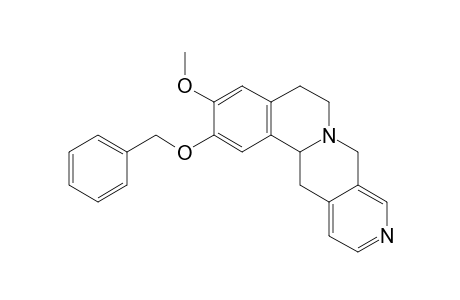 6H-Isoquino[2,1-b][2,7]naphthyridine, 5,8,13,13a-tetrahydro-3-methoxy-2-(phenylmethoxy)-, (.+-.)-