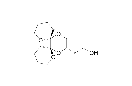 (6R,7R,14S)-14-(2-Hydroxyethyl)-1,8,13,16-tetraoxadispiro[5.0.5.4]hexadecane