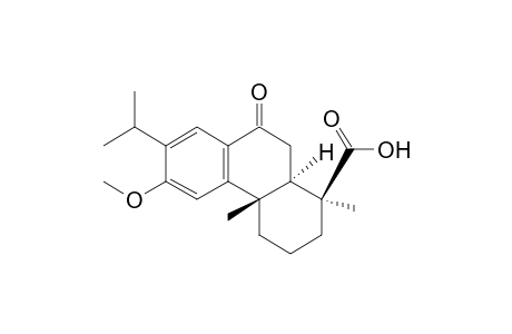1-Phenanthrenecarboxylic acid, 1,2,3,4,4a,9,10,10a-octahydro-6-methoxy-1,4a-dimethyl-7-(1-methylethyl)-9-oxo-, [1S-(1.alpha.,4a.alpha.,10a.beta.)]-