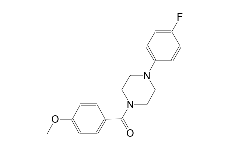1-(4-fluorophenyl)-4-(4-methoxybenzoyl)piperazine