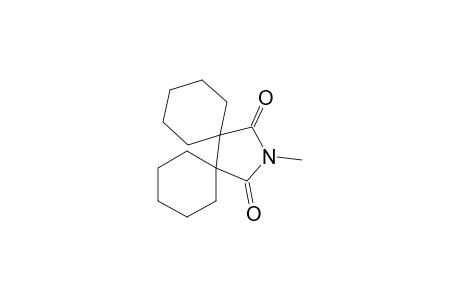 14-Azadispiro[5.0.5.3]pentadecane-13,15-dione, 14-methyl-