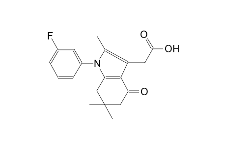 1H-indole-3-acetic acid, 1-(3-fluorophenyl)-4,5,6,7-tetrahydro-2,6,6-trimethyl-4-oxo-