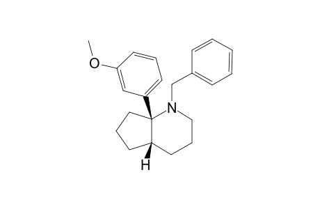 1-Benzyl-7a-(3'-methoxyphenyl)-octahydro[1]pyrindine