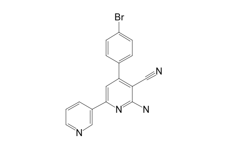 6-Amino-4-(4-bromophenyl)-[2,3'-bipyridine]-5-carbonitrile