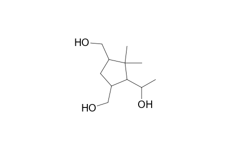 1,1-Dimethyl-2-( 1'-hydroxyethyl)-3,5-bis(hydroxymethyl)cyclopentane