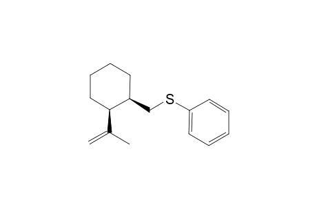 cis-1-((Phenylthio)methyl)-2-(2-propenyl)cyclohexane