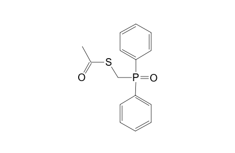 S-[di(phenyl)phosphorylmethyl] ethanethioate