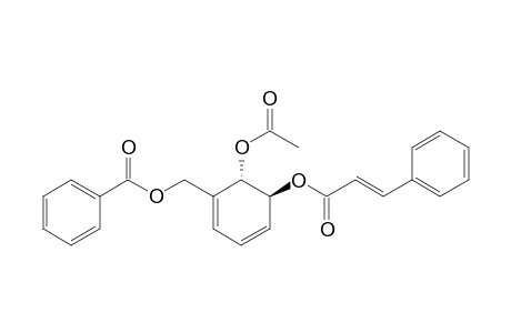 DL-trans-2-acetoxy-1-benzoyloxymethyl-3-[(E)-cinnamoyloxy]-4,6-cyclohexadiene