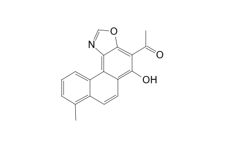 1-(5-Hydroxy-8-methyl-3-oxa-1-aza-cyclopenta[c]phenanthren-4-yl)-ethanone