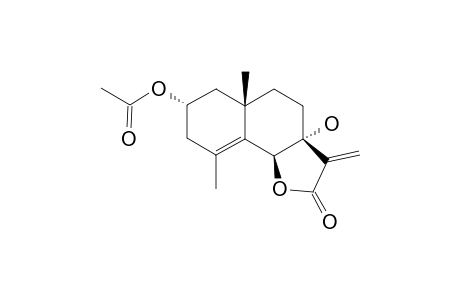 2-ALPHA-ACETOXY-7-ALPHA-HYDROXY-SPHAERANTHOLIDE