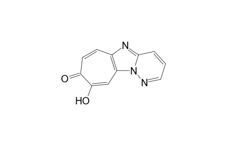 Pyridazino[2',3':1,2]imidazo[4,5-e]tropolone