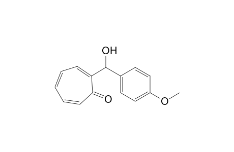 2-[(p-Methoxyphenyl)hydroxymethyl]-tropone