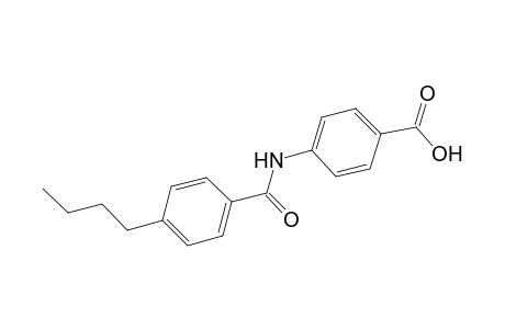4-[(4-Butylbenzoyl)amino]benzoic acid