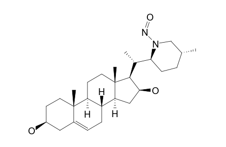 N-NITROSODIHYDROSOLASODINE-A=(22S,25R)-22,26-NITROSOEPIMINOCHOLEST-5-ENE-3-BETA,16-BETA-DIOL