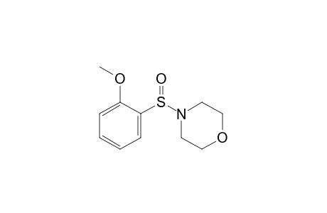 4-(2-methoxyphenyl)sulfinylmorpholine