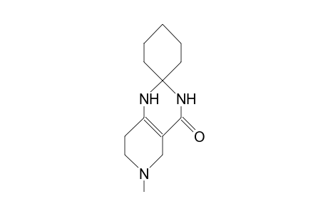 6'-Methyl-4'-oxo-spiro(cyclohexane-1,2'-octahydropyrido(4,3-D)pyrimidine)