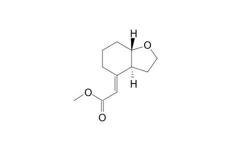 trans-2-(E)-(Methoxycarbonylmethylidene)-7-oxabicyclo[4.3.0]nonane