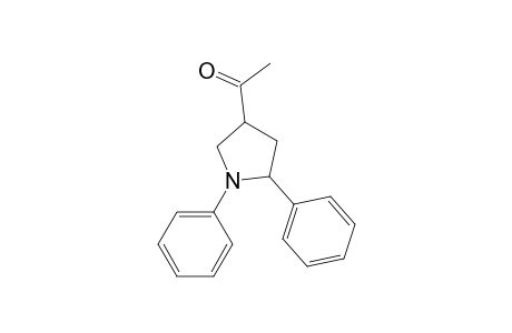 Ethanone, 1-(1,5-diphenyl-3-pyrrolidinyl)-, cis-