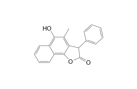 5-Hydroxy-4-methyl-3-phenylnaphtho[1,2-b]furan-2(3H)-one