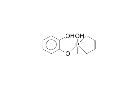 1-(ORTHO-HYDROXYPHENOXY)-1-HYDROXY-1-METHYL-3-PHOSPHOLINE