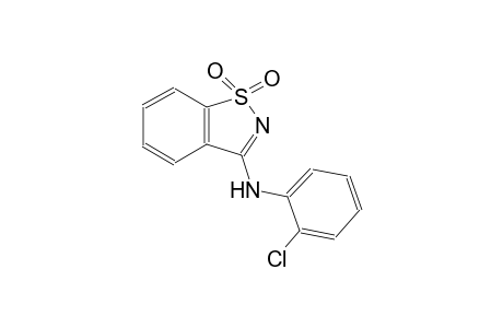1,2-benzisothiazol-3-amine, N-(2-chlorophenyl)-, 1,1-dioxide